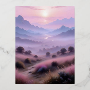 Bilderbuch Landschaft Poster Hintergrund Folien Feiertagspostkarte