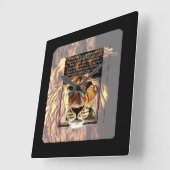 Bilderfassung 01 quadratische wanduhr (Winkel)