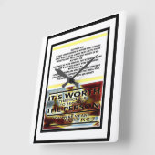 Bilderfassung 03 quadratische wanduhr (Winkel)