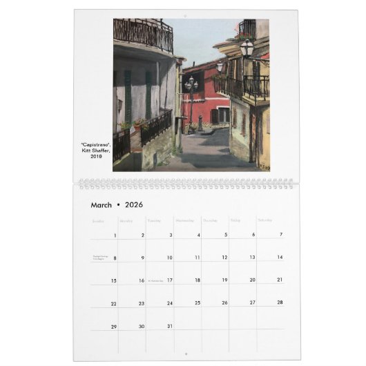 Bilderkalender 2019, Kitt Shaffer Kalender (Mär 2026)