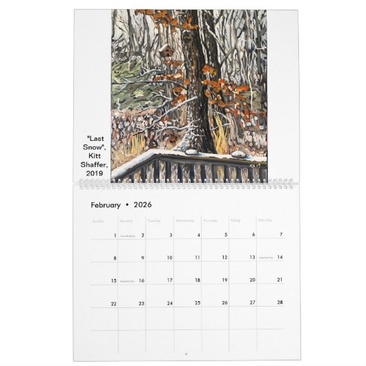 Bilderkalender 2019, Kitt Shaffer Kalender (Feb 2026)