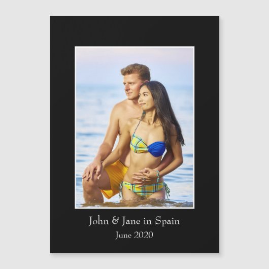 Bilderrahmen, benutzerdefiniertes Foto - Magnetkar Magnetkarte (Vorderseite)