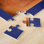 Bilderrahmen für die Ankerfamilie Blue Frame Puzzle (Seite)