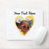 Bilderrahmen für Gold Heart Mousepad (Mit Mouse)