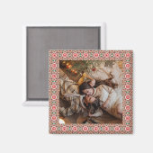 Bilderrahmen für Joly und Festivals zum Weihnachts Magnet (Vorderseite/Rückseite)