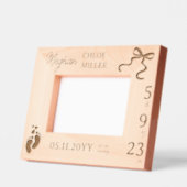 Bilderrahmen für Neugeborene, Geschenke für neue E Geätzte Rahmen (Links)