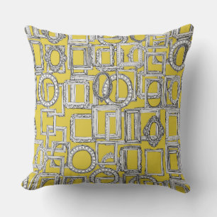 Bilderrahmen gelb kissen