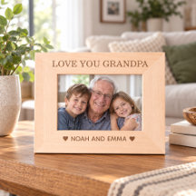 Bilderrahmen "Ich liebe dich, Opa"