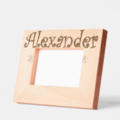Bilderrahmen zum Aufstellen "Alexander" – Geschenk Geätzte Rahmen (Links)