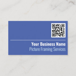 Bilderrahmenservice QR-Code Visitenkarte