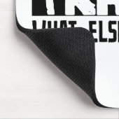 Bildet aus, was sonst dort ist? mousepad (Ecke)