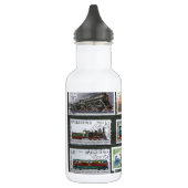 Bildet Eisenbahnlokomotiven 4 aus Edelstahlflasche (Links)