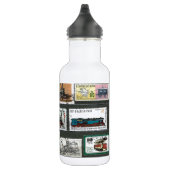 Bildet Eisenbahnlokomotiven 4 aus Edelstahlflasche (Rechts)