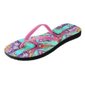 BILDFRAMEN-DESIGNER-KOLLAGE BADESANDALEN (Schrägansicht)