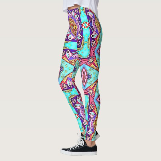 BILDFRAMEN-DESIGNER-KOLLAGE LEGGINGS (Links)
