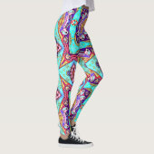BILDFRAMEN-DESIGNER-KOLLAGE LEGGINGS (Rechts)