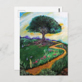 Bildgebungsbaum Postkarte (Vorne/Hinten)