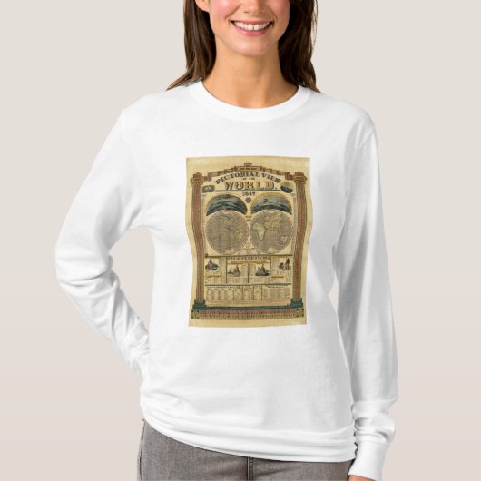 Bildhafte Ansicht der Welt T-Shirt (Vorderseite)