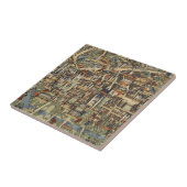 Bildhafte Karte von Cambridge, England Fliese (Seite)