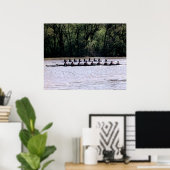 Bildhauer auf dem Potomac Poster (Heimbüro)