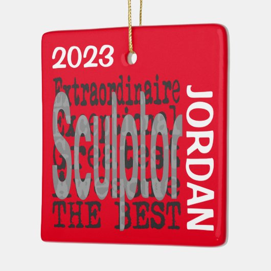 Bildhauer Extraordinaire CUSTOM Keramikornament (Links)