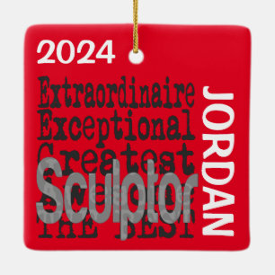 Bildhauer Extraordinaire CUSTOM Keramikornament