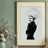 Bildhauerblut: Monochrome Mode in Avantgarde Poster