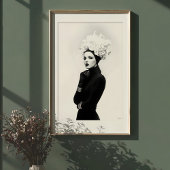 Bildhauerblut: Monochrome Mode in Avantgarde Poster