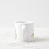 Bildhauerei auf Espresso Tasse (Rückseite)