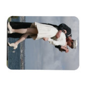 Bildhauerei bedingungslos Kapitulation San Diego Magnet (Horizontal)