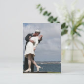 Bildhauerei bedingungslos Kapitulation San Diego Postkarte (Stehend Vorderseite)