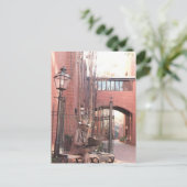 Bildhauerei in Lancaster City Postkarte (Stehend Vorderseite)