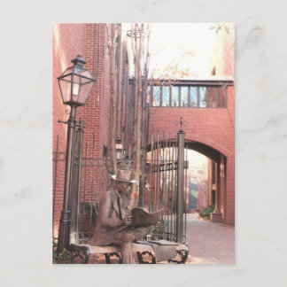 Bildhauerei in Lancaster City Postkarte