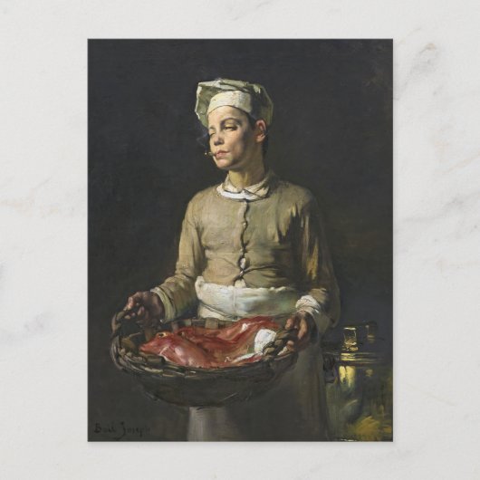 Bildhauerei mit roten Mülleitern Joseph Bail Art Postkarte (Vorderseite)