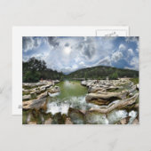Bildhauerfallen 5 - Barton Creek in Austin Texas Postkarte (Vorne/Hinten)