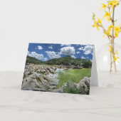 Bildhauerfallen Pano - Barton Creek - Austin Texas Karte (Gelbe Blume)