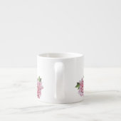 Bildhauerische Rose auf der Espresso-Tasse Espressotasse (Rückseite)