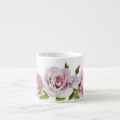 Bildhauerische Rose auf der Espresso-Tasse Espressotasse (Vorderseite)