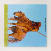 Bildhauerkunst des Amerikanischen Ureinwohners Puzzle (Horizontal)