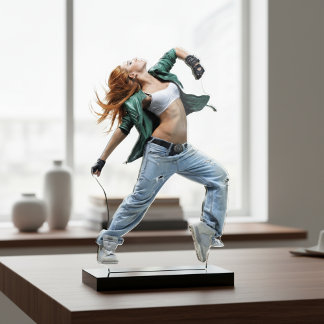 Bildhauerschnitt Freistehende Fotoskulptur