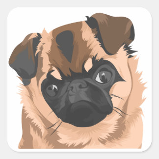 Bildklebefolie Quadratischer Aufkleber