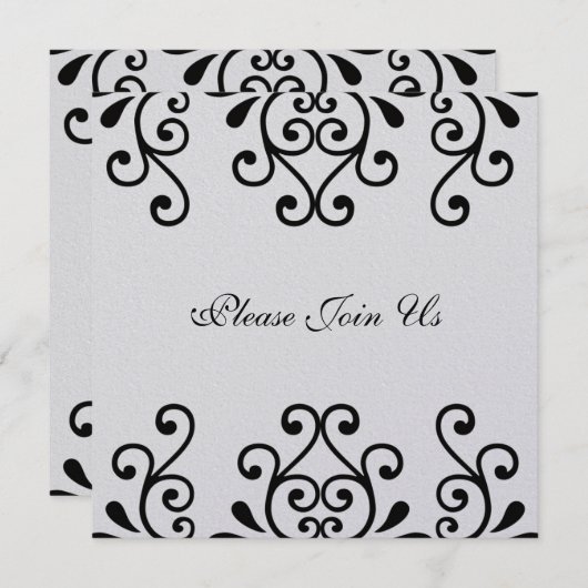 Bildlauf Einladung (Vorne/Hinten)