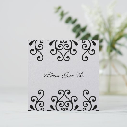 Bildlauf Einladung (Stehend Vorderseite)