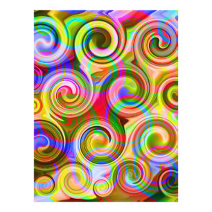 Bildlauf Pastell geometrisch abstrakt   Fotodruck