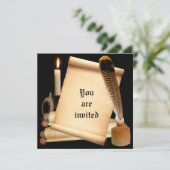 Bildlaufeingabevorlage Einladung (Stehend Vorderseite)