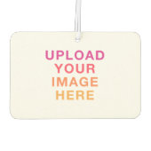 Bildlogo Großformat Blanko-Freshener Autolufterfrischer (Rückseite)