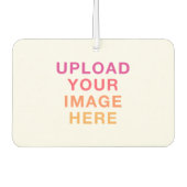 Bildlogo Großformat Blanko-Freshener Autolufterfrischer (Vorderseite)