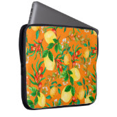 Bildmischung für nahtlose Aquarellbilder Laptopschutzhülle (Vorne Rechts)