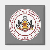 + Bildmotiv mit PMC-Siegel-Logo (quadratisch oder Magnet (Vorne)