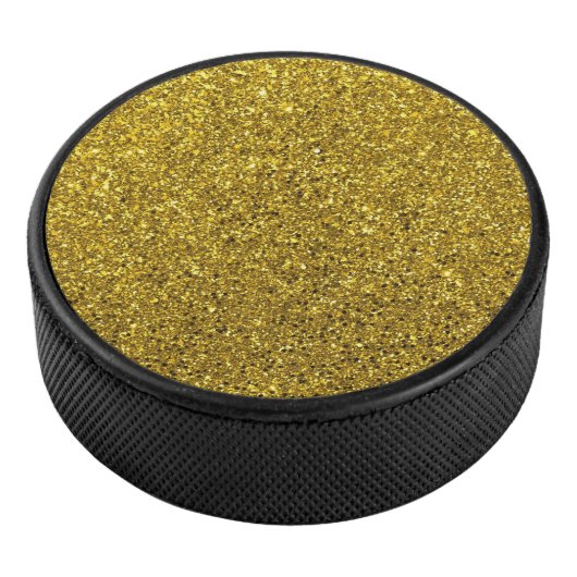 Bildmuster für den Gold-Glitzer Eishockey Puck (3/4)